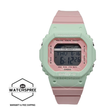 Casio Baby-G G-LIDE BLX-565 Lineup Pink Resin Band Watch BLX565-3D BLX-565-3D BLX-565-3 [Kids] Watchspree