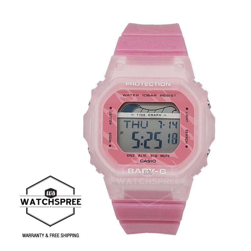 Casio Baby-G G-LIDE BLX-565 Lineup Pink Resin Band Watch BLX565S-4D BLX-565S-4D BLX-565S-4 [Kids] Watchspree