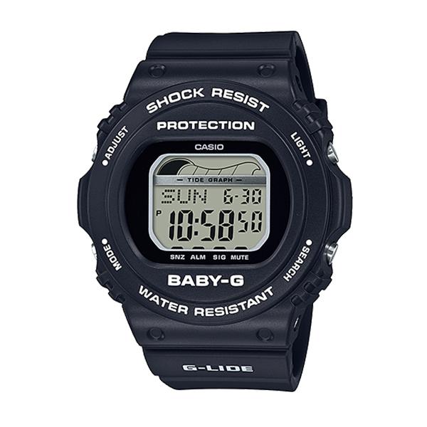 Casio Baby-G G-Lide BLX-570 Series Black Resin Band Watch BLX570-1D BLX-570-1D BLX-570-1 Watchspree