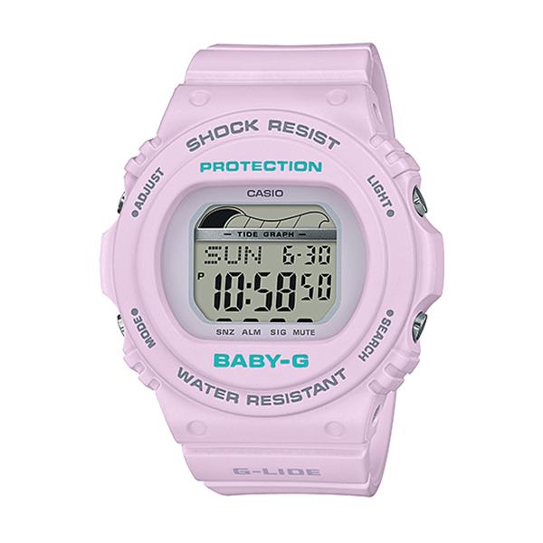 Casio Baby-G G-Lide BLX-570 Series Purple Resin Band Watch BLX570-6D BLX-570-6D BLX-570-6 Watchspree