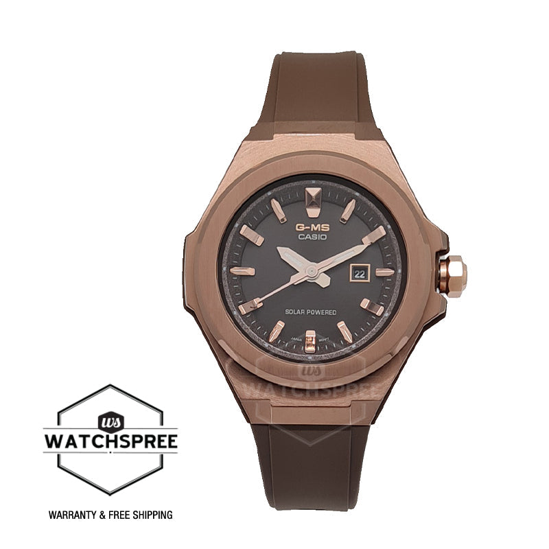 Casio Baby-G G-MS Lineup Brown Resin Band Watch MSGS500G-5A MSG-S500G-5A Watchspree