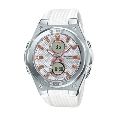 Casio Baby-G G-MS Lineup White Resin Band Watch MSGC100-7A MSG-C100-7A Watchspree