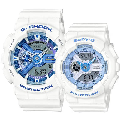 Casio Baby-G & G-Shock Couple Watches BA110BE-7A / GA110WB-7A Watchspree