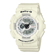 Load image into Gallery viewer, Casio Baby-G New Punching Pattern BA-110 Series Off-White Resin Watch BA110PP-7A BA-110PP-7A Watchspree
