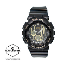 Load image into Gallery viewer, Casio Baby-G New Scratch Pattern BA-120 Series Black Resin Watch BA120SP-1A BA-120SP-1A Watchspree
