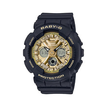 Load image into Gallery viewer, Casio Baby-G Standard Analog-Digital BA-130 Brilliantly Series Black Resin Band Watch BA130-1A3 BA-130-1A3 Watchspree
