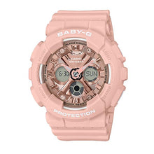 Load image into Gallery viewer, Casio Baby-G Standard Analog-Digital BA-130 Series Pink Resin Band Watch BA130-4A BA-130-4A Watchspree
