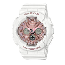 Load image into Gallery viewer, Casio Baby-G Standard Analog-Digital BA-130 Series White Resin Band Watch BA130-7A1 BA-130-7A1 Watchspree
