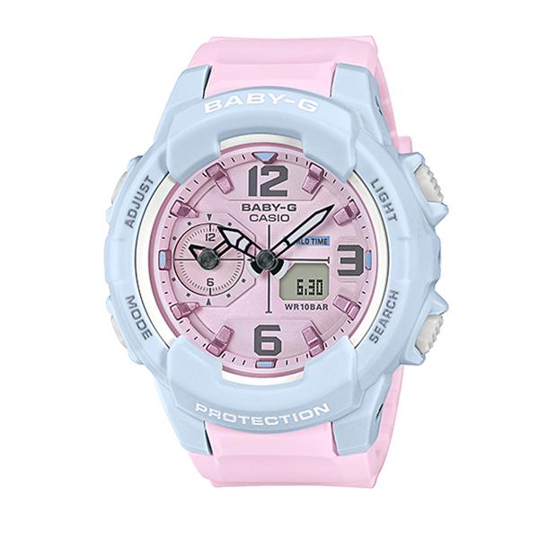 Casio Baby-G Summertime Pastel Colors Two Tone Resin Band Watch BGA230PC-2B BGA-230PC-2B Watchspree