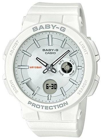 Casio Baby-G Wanderer Series White Resin Band Watch BGA255-7A BGA-255-7A Watchspree