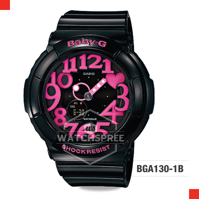 Casio Baby-G Watch BGA130-1B Watchspree