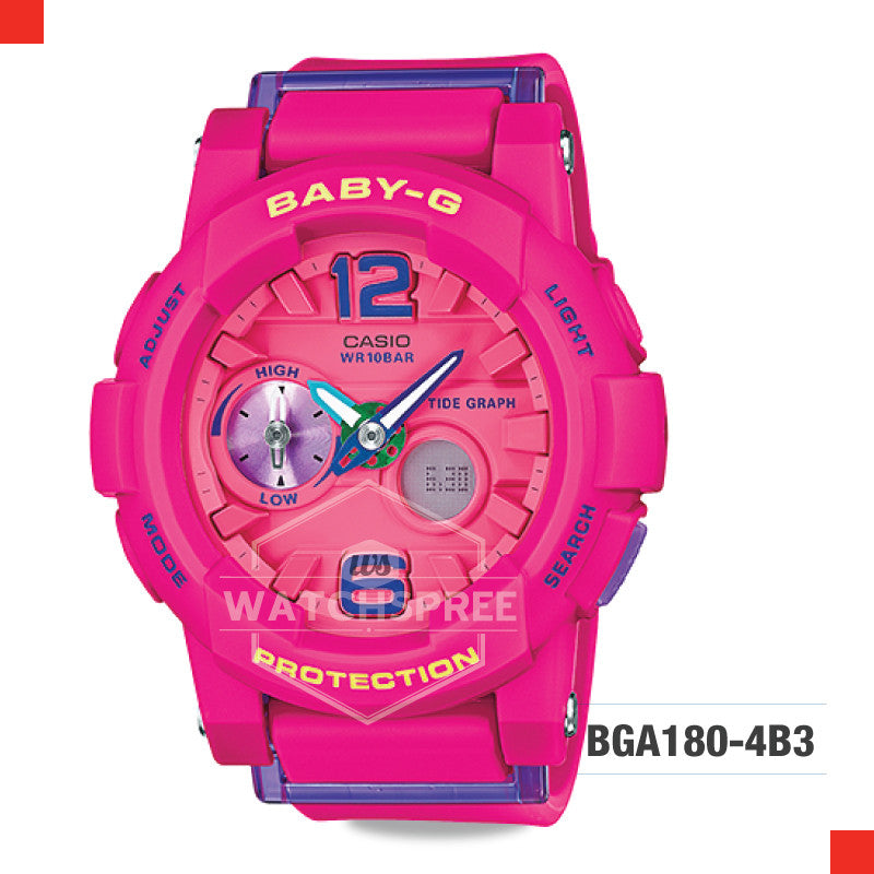 Casio Baby-G Watch BGA180-4B3 Watchspree