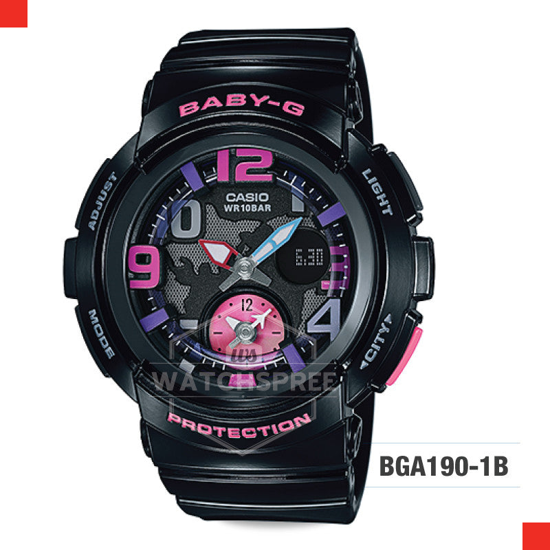 Casio Baby-G Watch BGA190-1B Watchspree