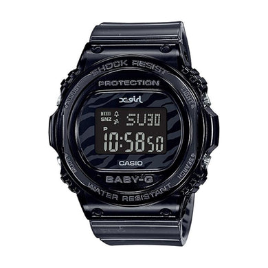 Casio Baby-G X-Girl Collaboration Limited Model Zebra Pattern Black Semi-Transparent Resin Band Watch BGD570XG-8D BGD-570XG-8D BGD-570XG-8 Watchspree