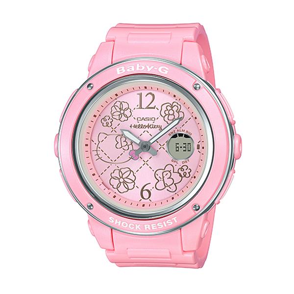 Casio Baby-G x Hello Kitty Limited Models Pink Resin Band Watch BGA150KT-4B BGA-150KT-4B Watchspree