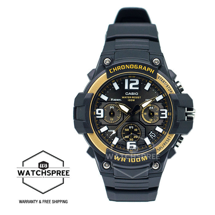 Casio Chronograph Sports Watch MCW100H-9A2 Watchspree