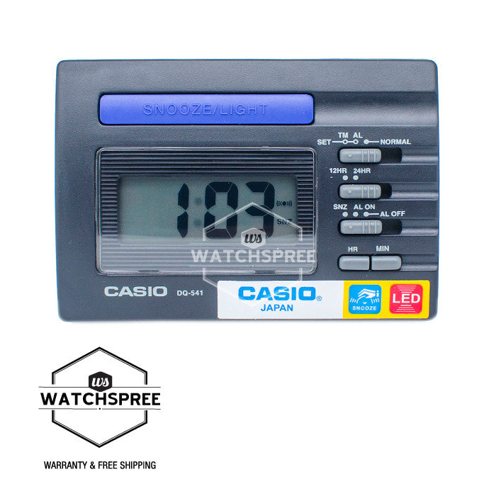 Casio Clock DQ541-1R Watchspree
