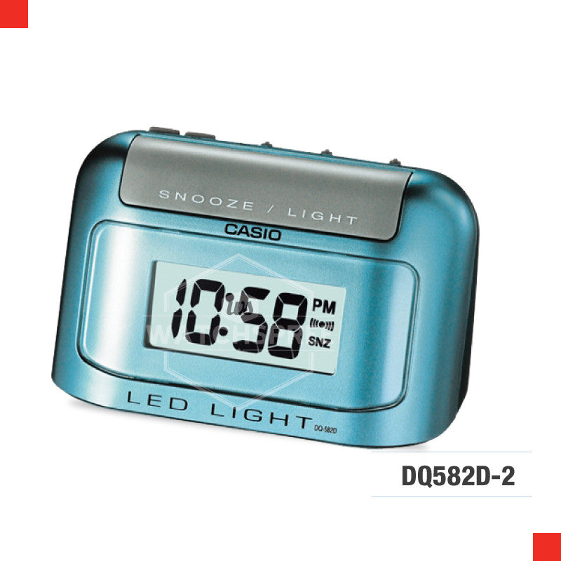 Casio Clock DQ582D-2R Watchspree