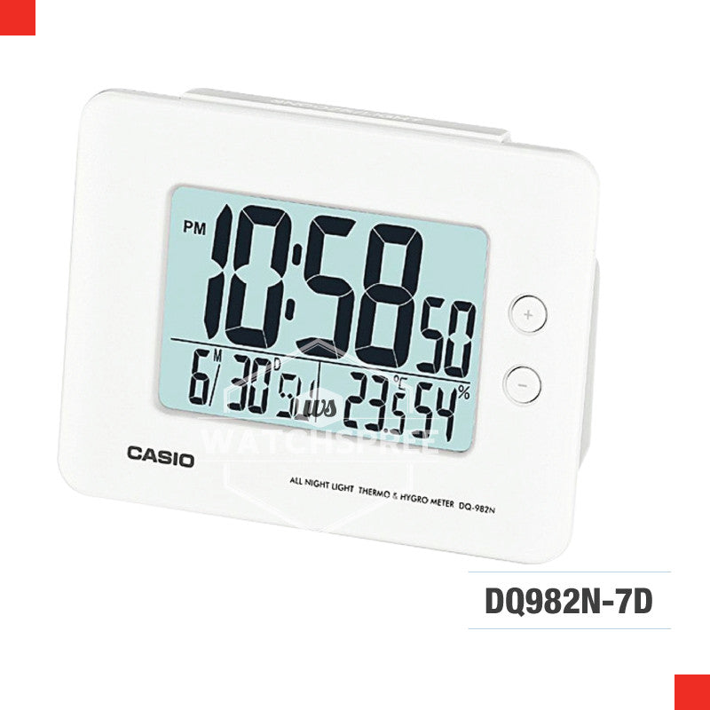 Casio Clock DQ982N-7D Watchspree