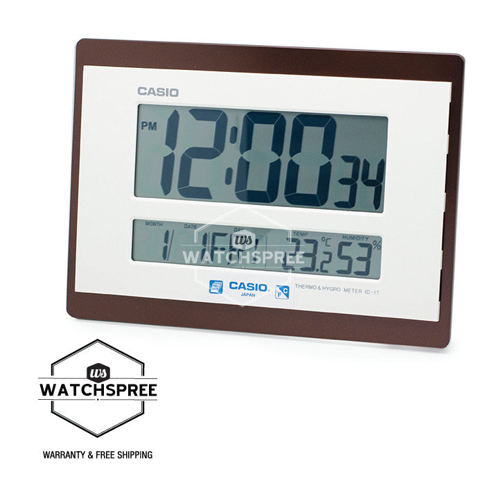 Casio Clock ID17-5D Watchspree