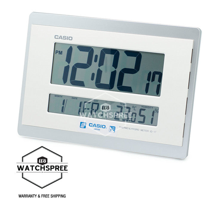 Casio Clock ID17-8D Watchspree