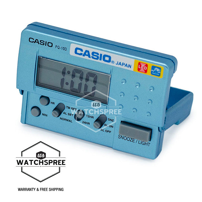 Casio Clock PQ10D-2R Watchspree