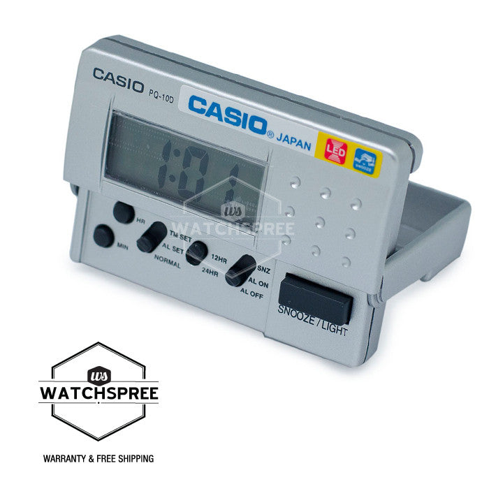 Casio Clock PQ10D-8R Watchspree