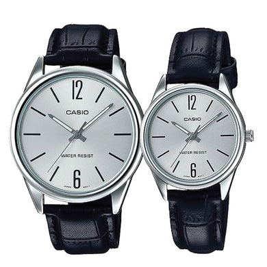 Casio Couple Leather Watch LTPV005L-7B MTPV005L-7B Watchspree