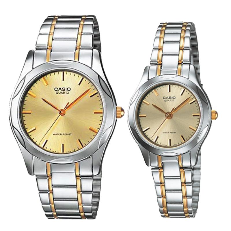Casio Couple Metal Watch LTP1275SG-9A MTP1275SG-9A Watchspree