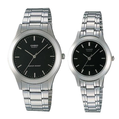 Casio Couple Stainless Steel Watch LTP1128A-1A MTP1128A-1A Watchspree