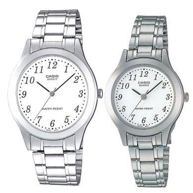 Casio Couple Stainless Steel Watch LTP1128A-7B MTP1128A-7B Watchspree