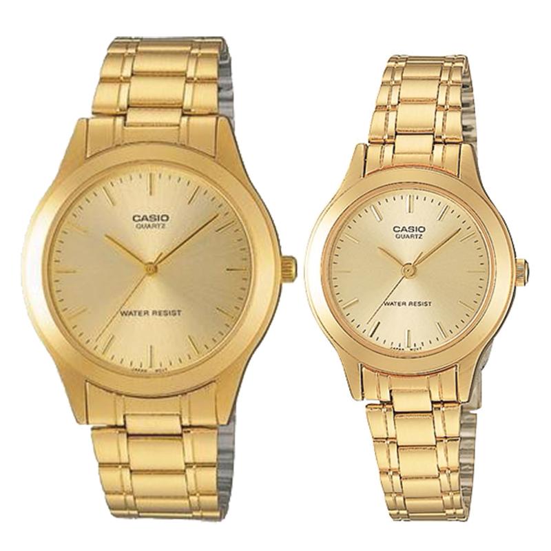 Casio Couple Stainless Steel Watch LTP1128N-9A MTP1128N-9A Watchspree