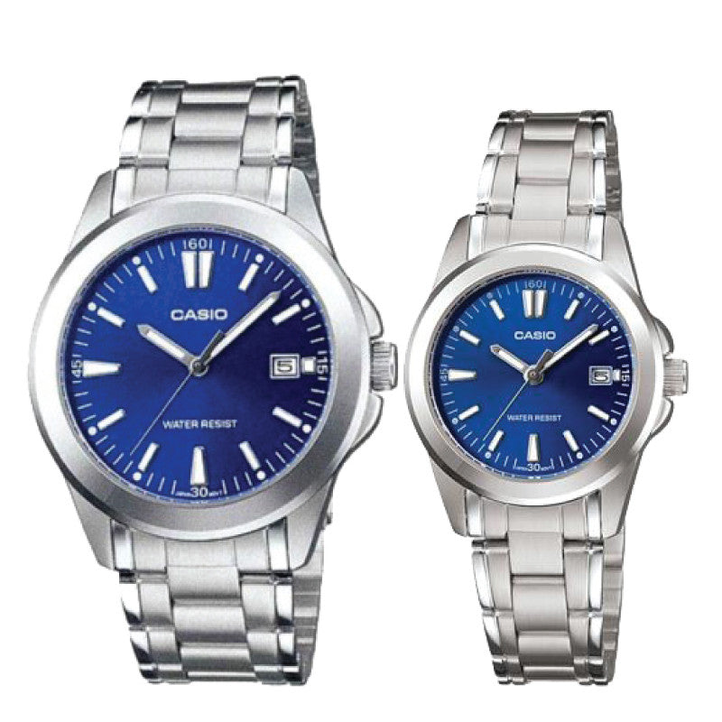 Casio Couple Watch MTP1215A-2A2 LTP1215A-2A2 Watchspree