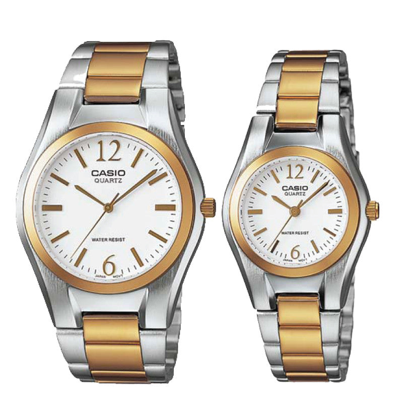 Casio Couple Watch MTP1253SG-7A LTP1253SG-7A Watchspree