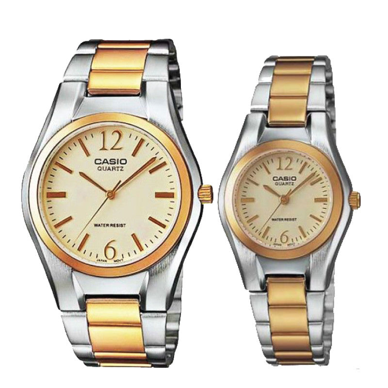 Casio Couple Watch MTP1253SG-9A LTP1253SG-9A Watchspree