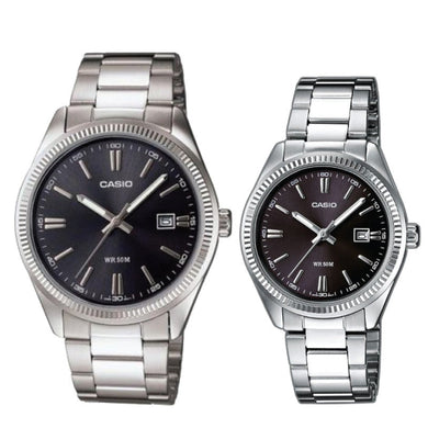 Casio Couple Watch MTP1302D-1A1 LTP1302D-1A1 Watchspree