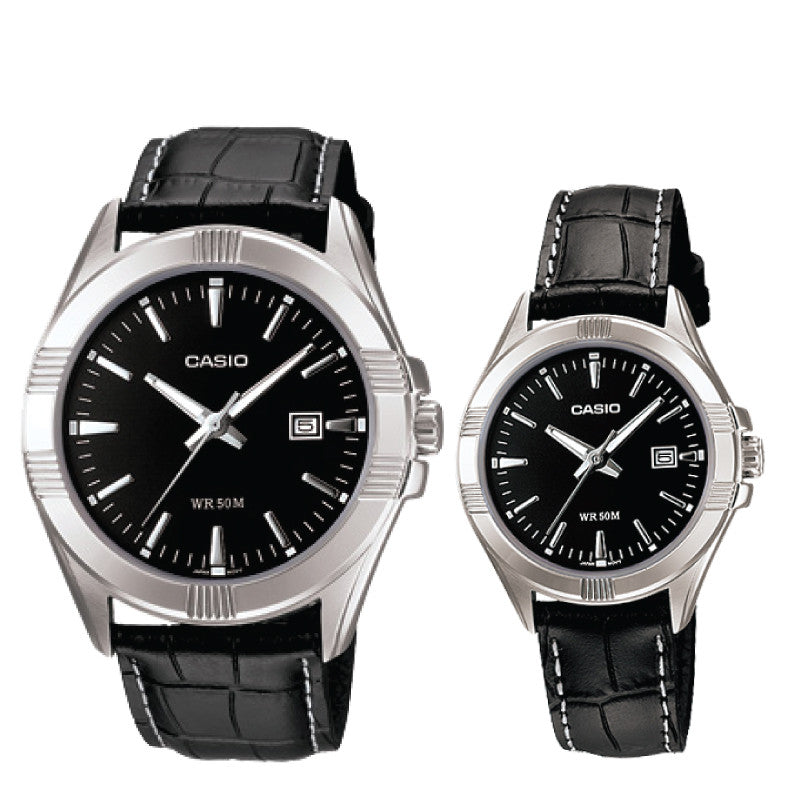 Casio Couple Watch MTP1308L-1A LTP1308L-1A Watchspree