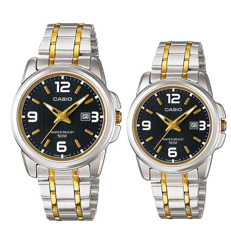Casio Couple Watch MTP1314SG-1A LTP1314SG-1A Watchspree