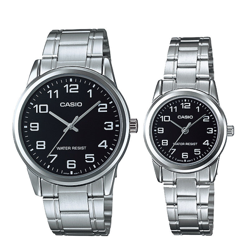 Casio Couple Watch MTPV001D-1B LTPV001D-1B Watchspree