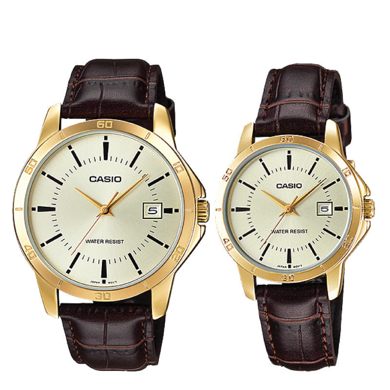Casio Couple Watch MTPV004GL-9A LTPV004GL-9A Watchspree