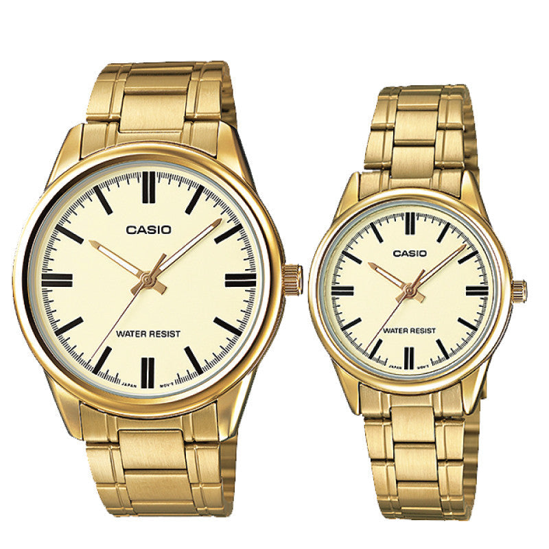 Casio Couple Watch MTPV005G-9A LTPV005G-9A Watchspree