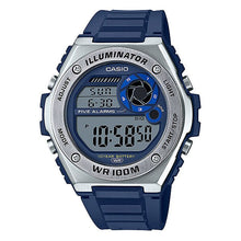 Load image into Gallery viewer, Casio Digital Blue Resin Band Watch MWD100H-2A MWD-100H-2A Watchspree
