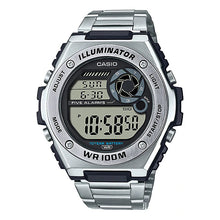 Load image into Gallery viewer, Casio Digital Stainless Steel Strap Watch MWD100HD-1A MWD-100HD-1A Watchspree
