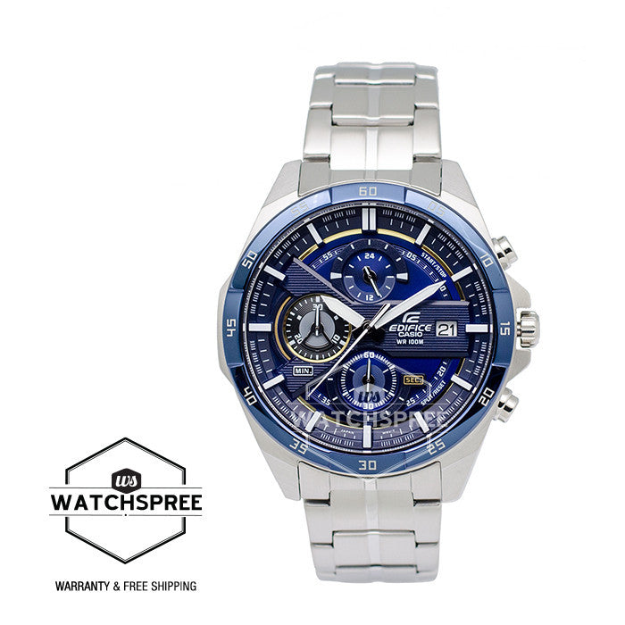 Casio Edifice Chronograph Stainless Steel Band Watch EFR556DB-2A Watchspree