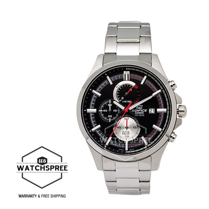Casio Edifice Chronograph Stainless Steel Band Watch EFV520D-1A Watchspree