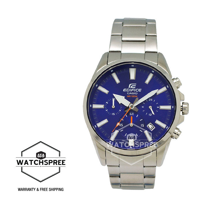 Casio Edifice Chronograph Stainless Steel Watch EFV510D-2A Watchspree