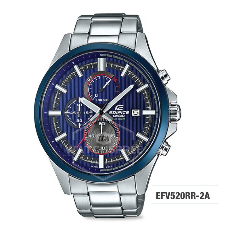 Casio Edifice Color Theme Racing Blue Concept Series Silver Stainless ...