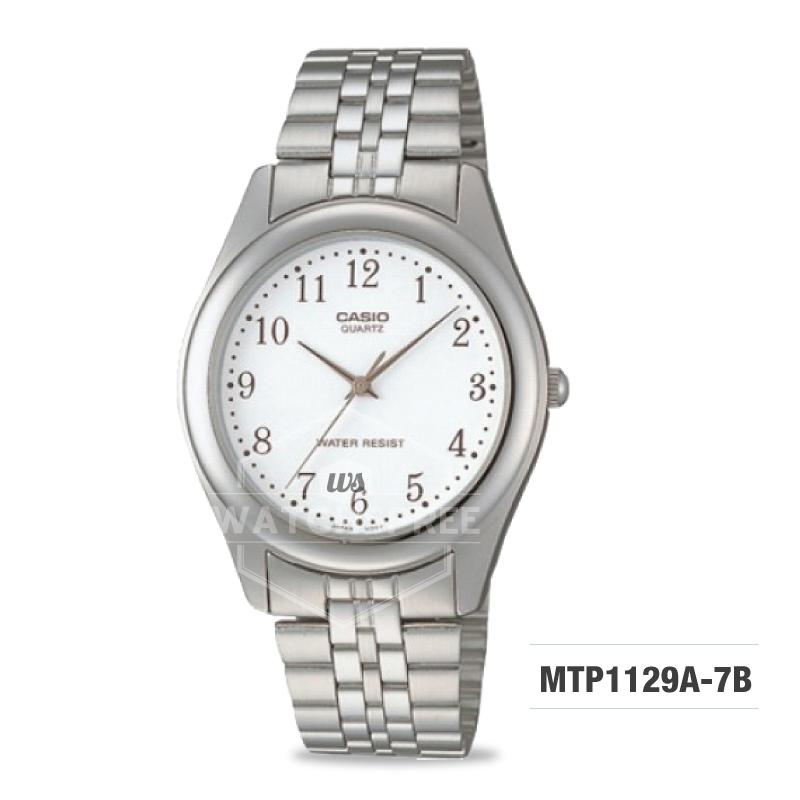 Casio Enticer Series Men's Stainless Steel Watch MTP1129A-7B Watchspree