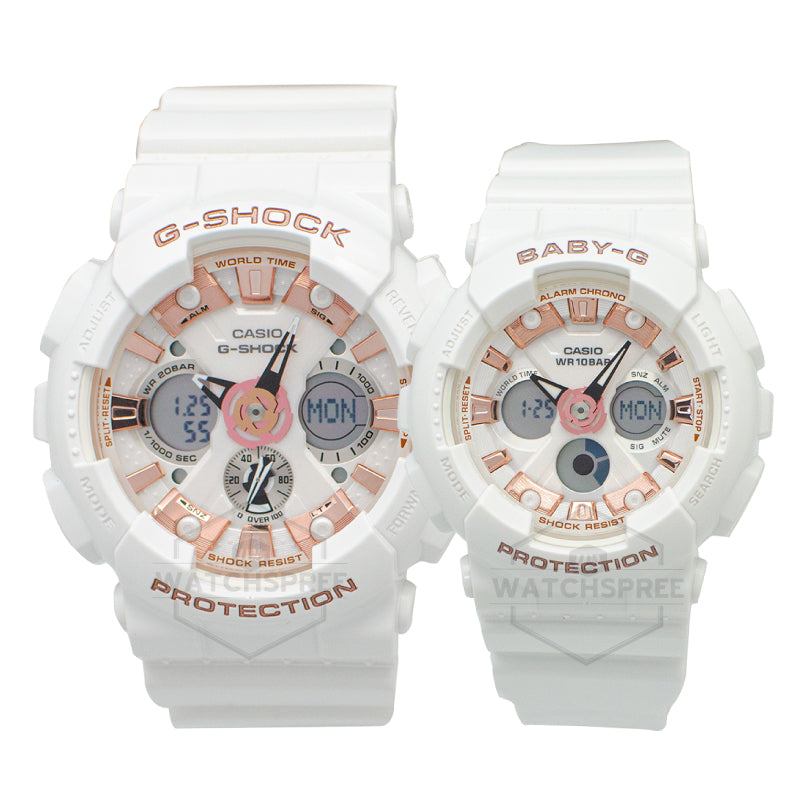 Casio G-Shock & Baby-G Couple G Presents Lover Collection's Limited Models LOV20A-7A LOV-20A-7A Watchspree