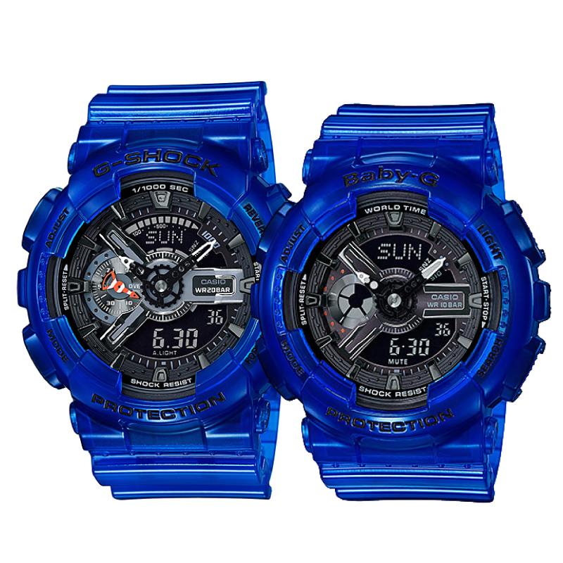 Casio G-Shock & Baby-G Couple Watches BA110CR-2A / GA110CR-2A Watchspree